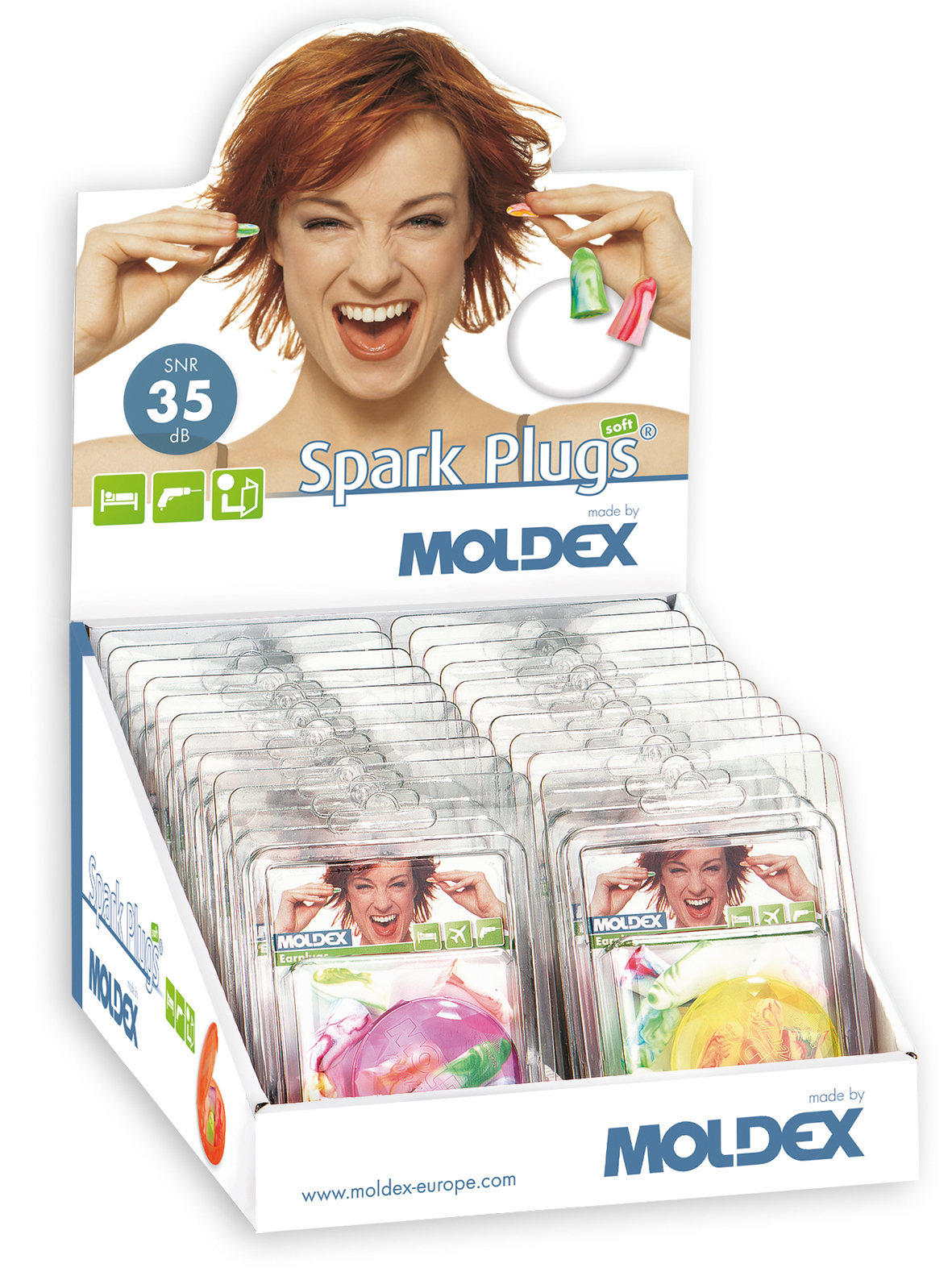 MOLDEX Maloobchodné balenie Spark Plugs® Blister 5 párov
